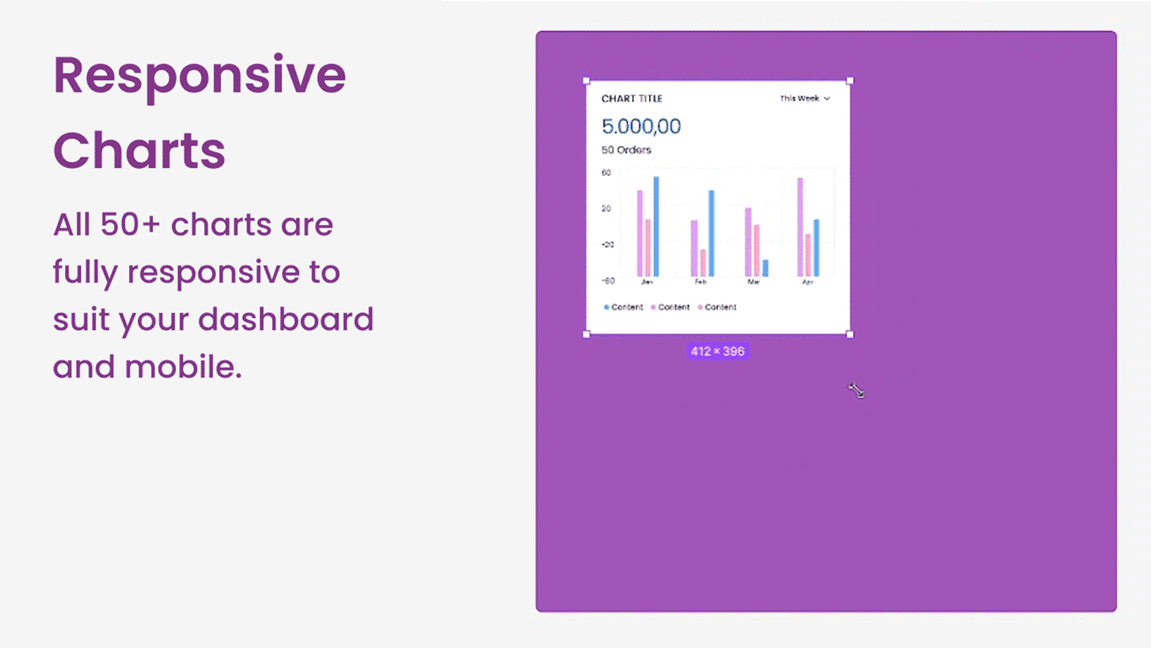 59 Charts UI Responsive Components preview
