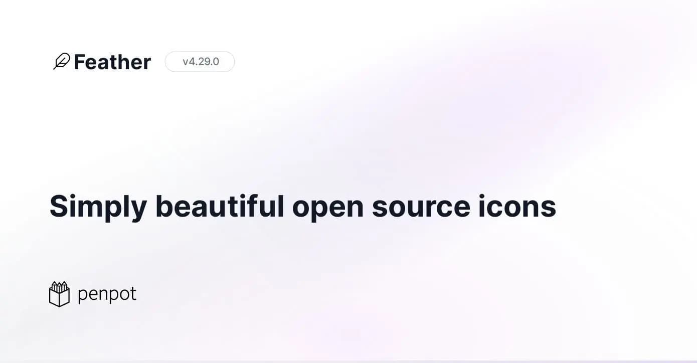 Feather icons preview