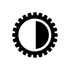Contrast checker icon
