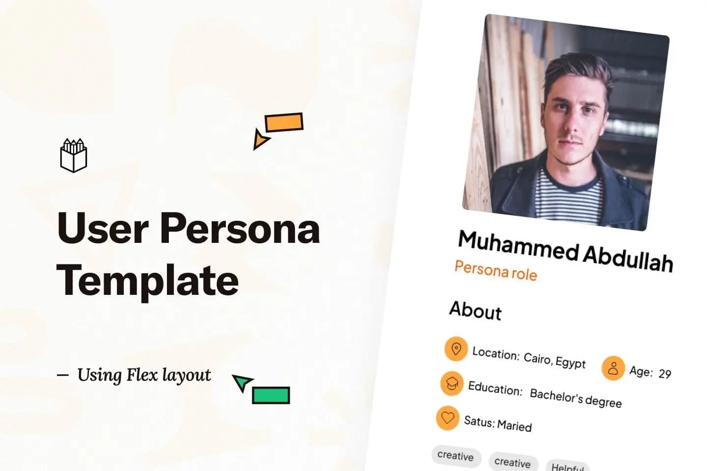 User Persona Template preview