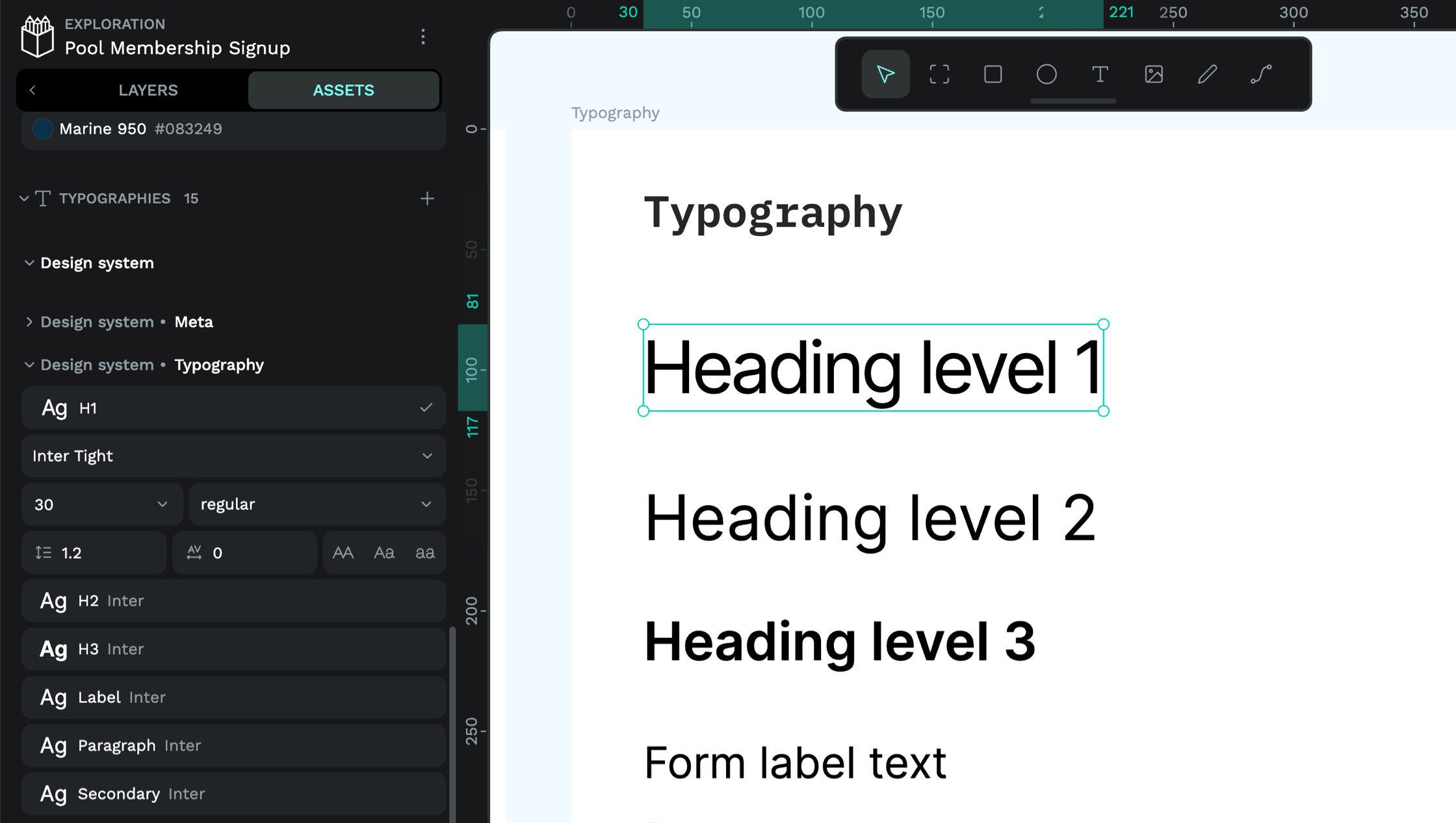 Design systems with Penpot