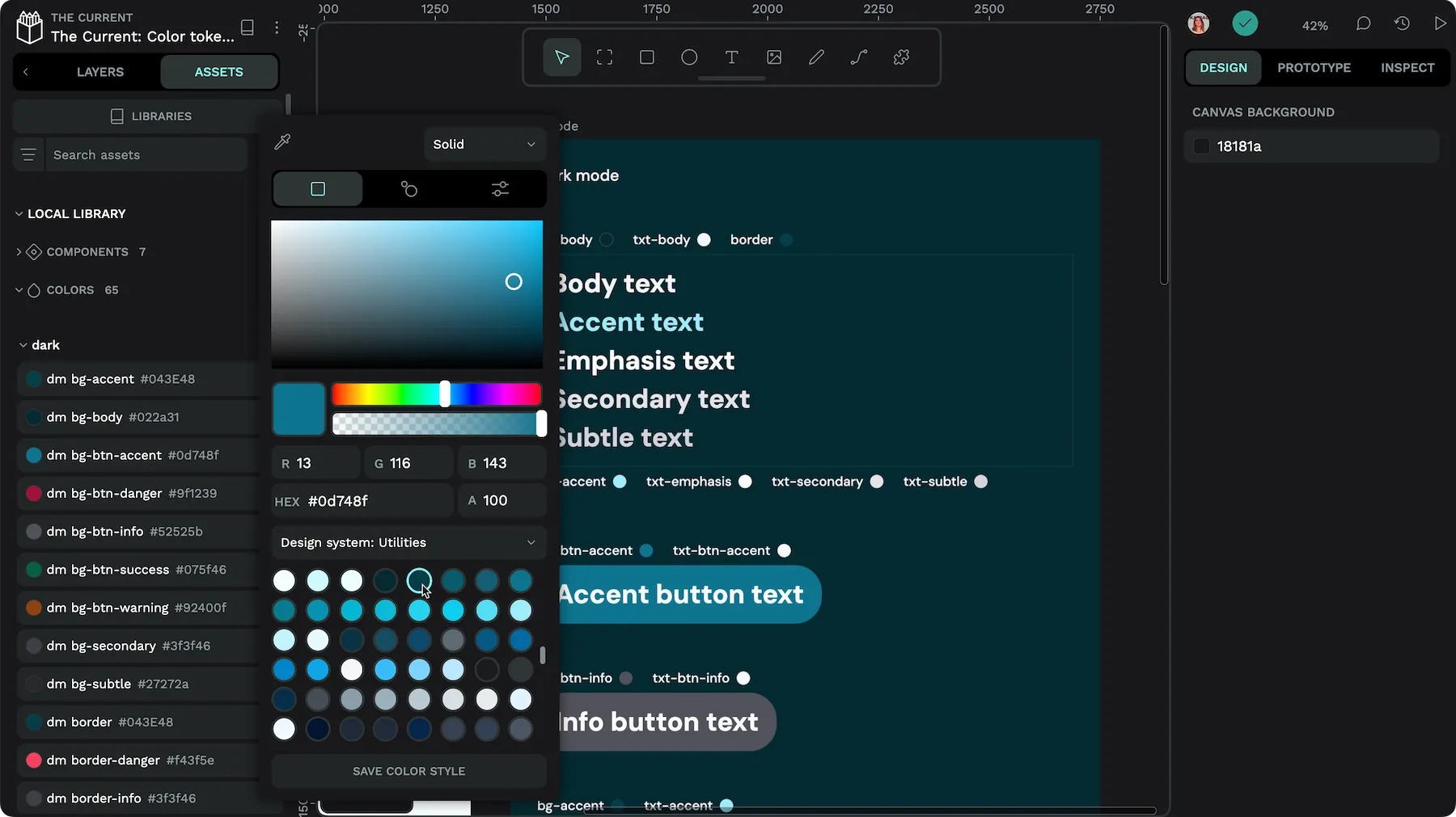 Design systems best practices with Penpot