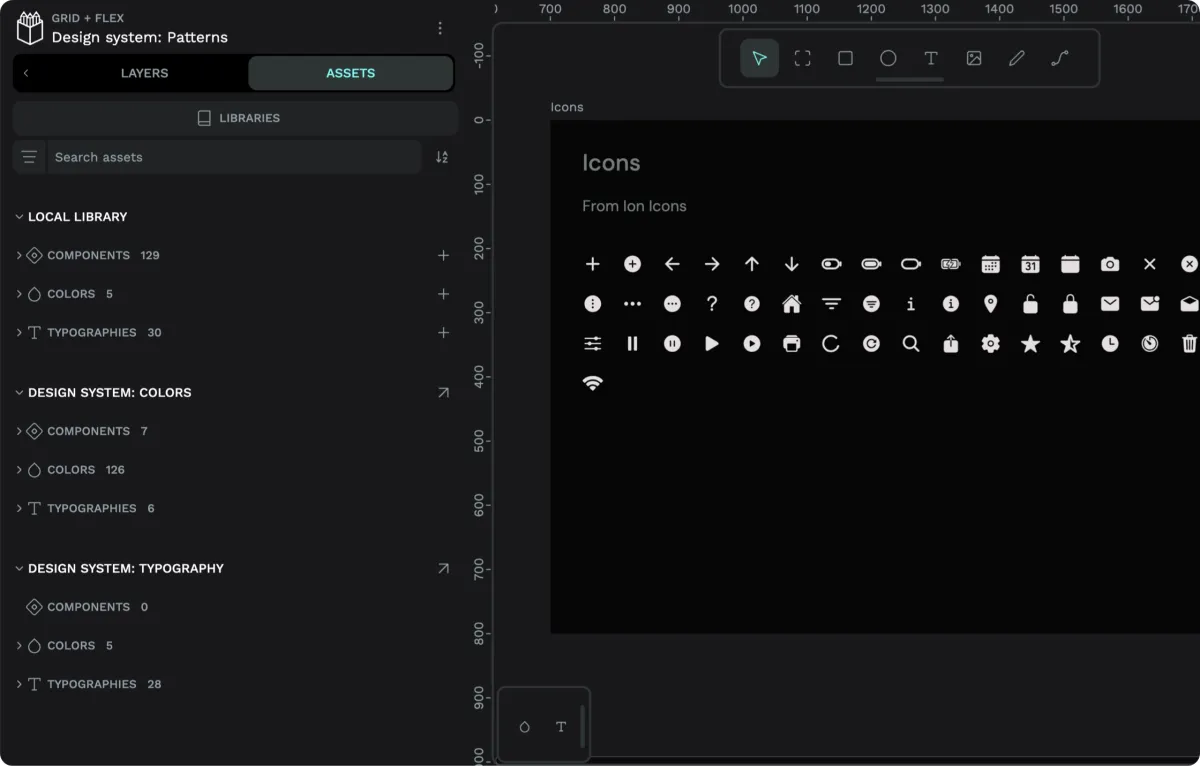 What is a component library?