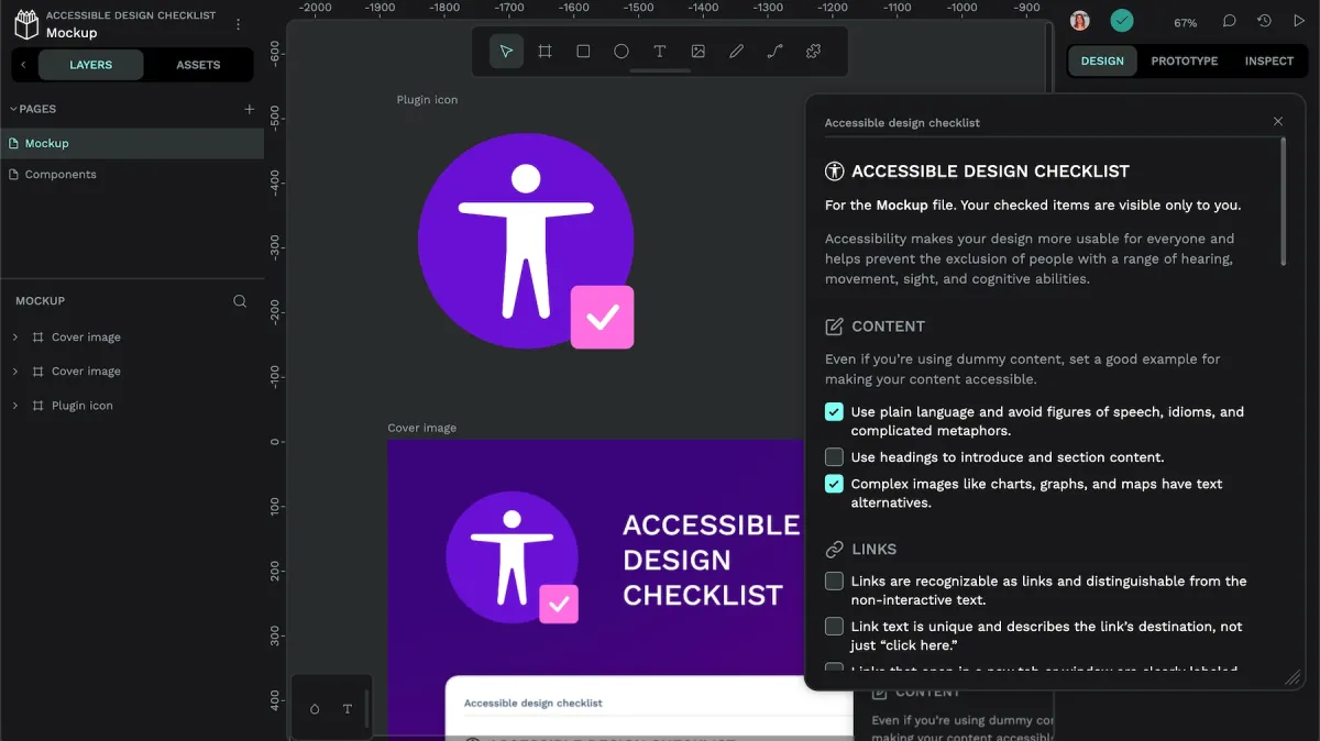 Accessible Design Checklist