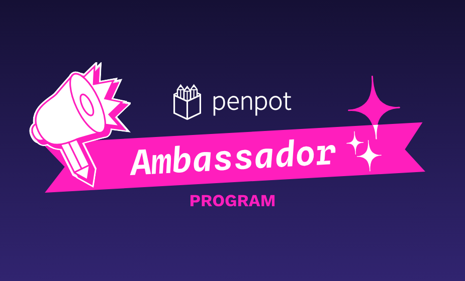 The image shows the ambassador program generic cover, a cental text that says "Ambassador program"