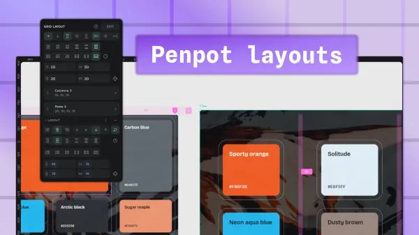 Penpot layouts.